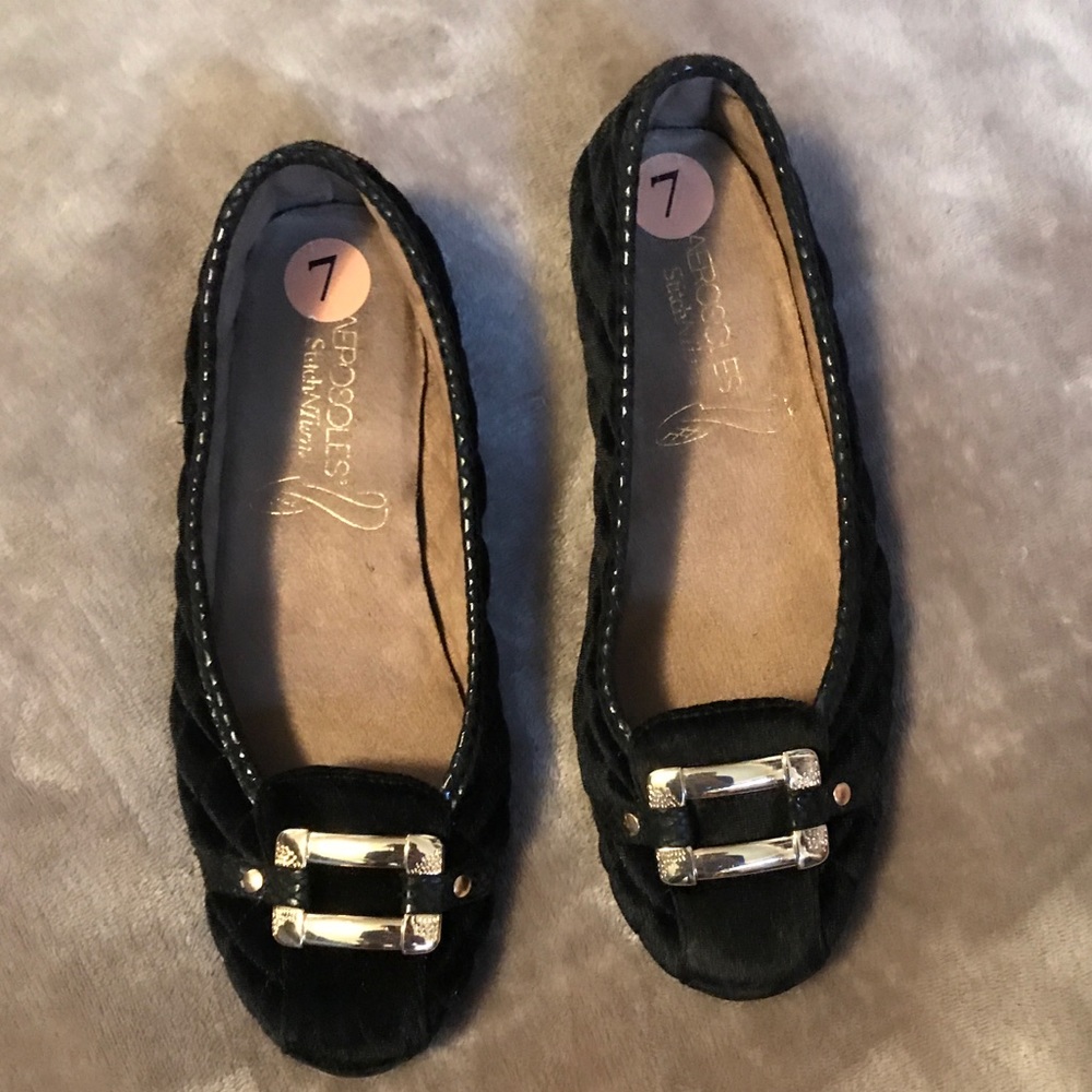 Quilted Baby Doll Flats Gem